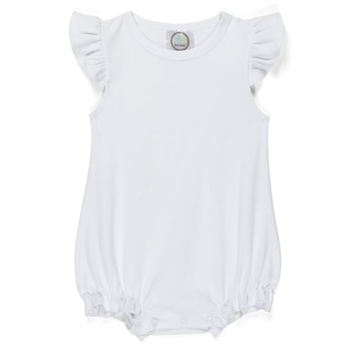 Girls Flutter Sleeve Bubble